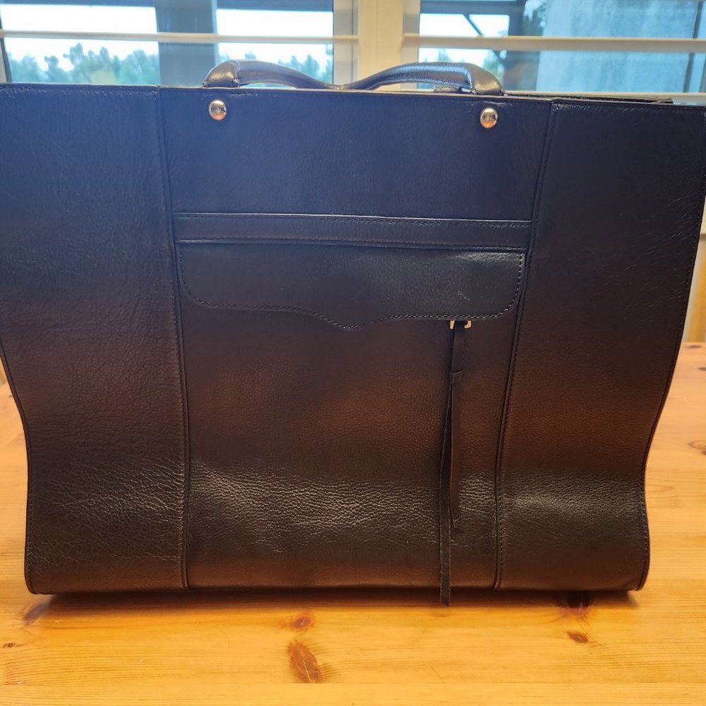 Rebecca Minkoff Black Leather Tote